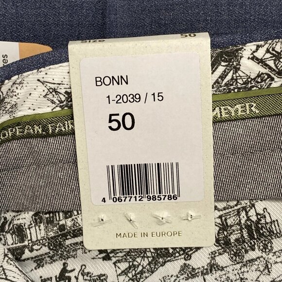 NEW MEYER Exclusive “Bonn” Modern Fit Stretch Dress Pants – Size 34 - Picture 3 of 10